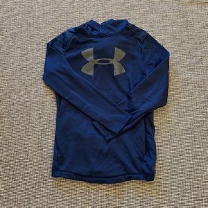 Blue under armour hoodie